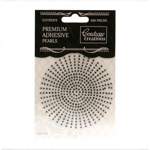 Gemstones - Adhesive - Navy Blue (424pc - 2mm)