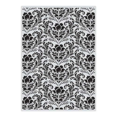 Stamp - Flourished Flowers 5x7 Background (1pc) 127 x 177.8mm