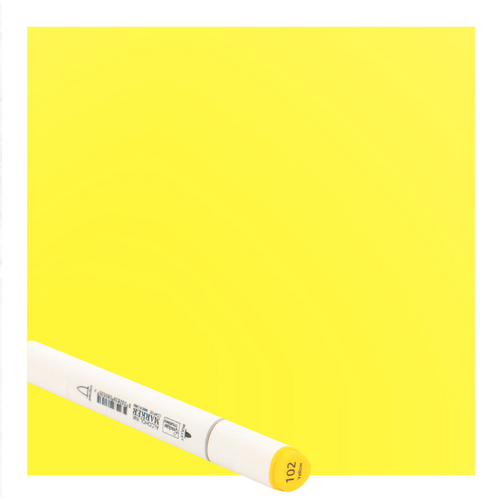 Yellow Twin Tip Alcohol Ink Marker