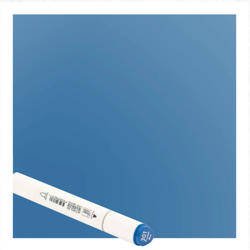 Prussian Blue Twin Tip Alcohol Ink Marker