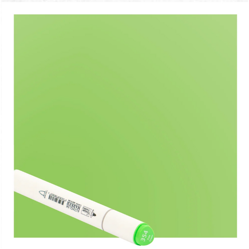 Pale Green Twin Tip Alcohol Ink Marker