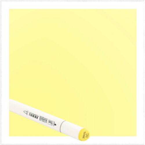 Bright Yellow Twin Tip Alcohol Ink Marker