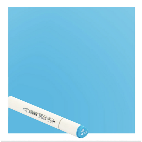 Light Blue Twin Tip Alcohol Ink Marker