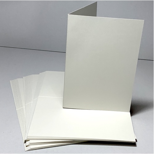 Ivory Card Size B/A6 (10 Pack)