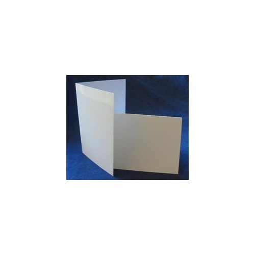 White Textured 300gsm Linen Single Fold Card Size B (10 Pack) [Supply Envelopes: No]