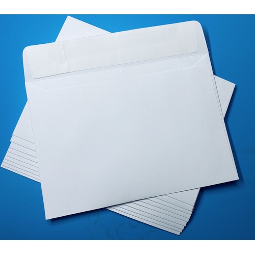 C6 White 100gsm  Peel & Seal Envelope x 10 Australian Made