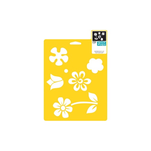 Flowers Stencil