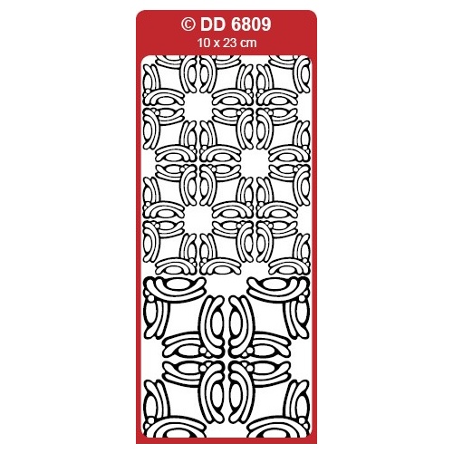 Decorative Celtic Corners Peel Off Stickers