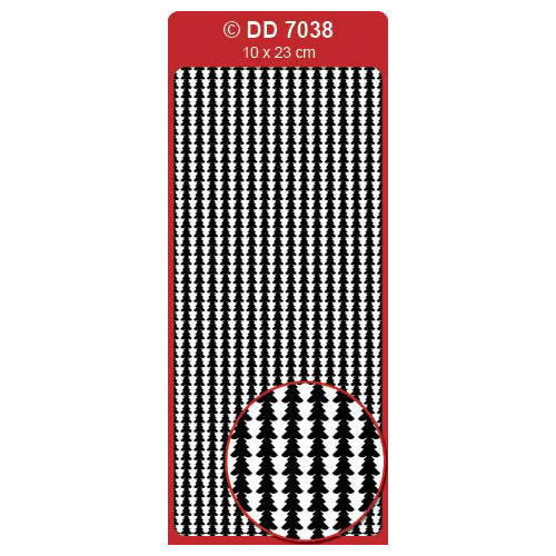 Christmas Trees Border