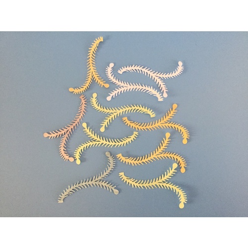 Feathery Fern Branch Die Cut x 20