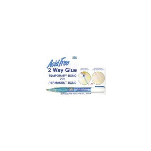 Zig Kuretake Roller Ball 2 Way Glue Pen Acid Free
