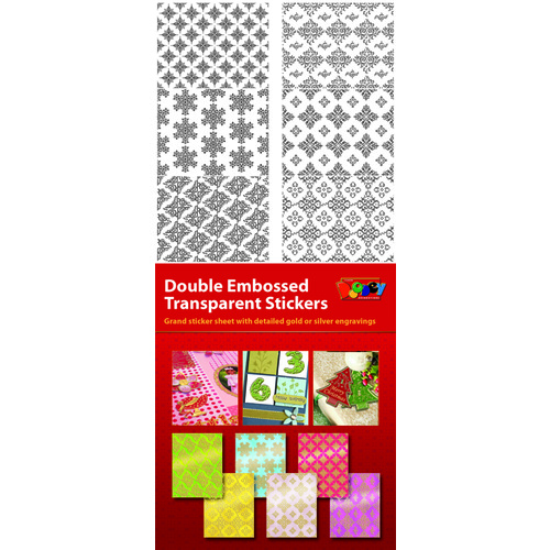 Transparent Background Stickers GOLD
