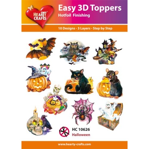 Hearty Crafts Halloween Die Cut Paper Tole