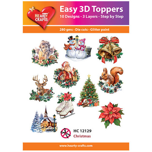 Hearty Crafts  Christmas Classics Die Cut Paper Tole
