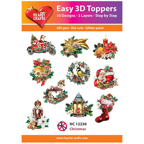 Hearty Crafts Christmas Classics 2 Die Cut Paper Tole