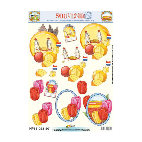 Tulips & Cheese Paper Tole