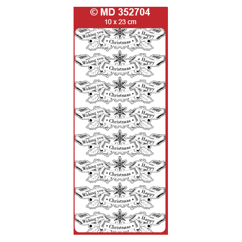 Wishing you a Happy Christmas Banner Transparent