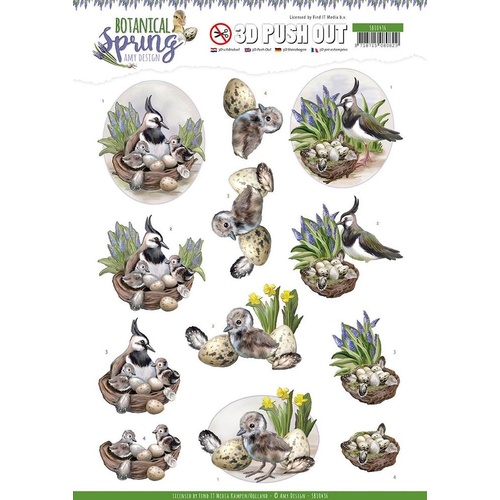 Find It Trading Amy Design Lapwing Die Cut Sheet
