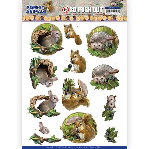 Find It Trading Forest Animals Rabbit Die Cut Sheet