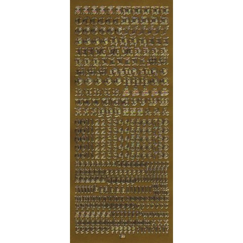 Medieval 10mm Alphabet