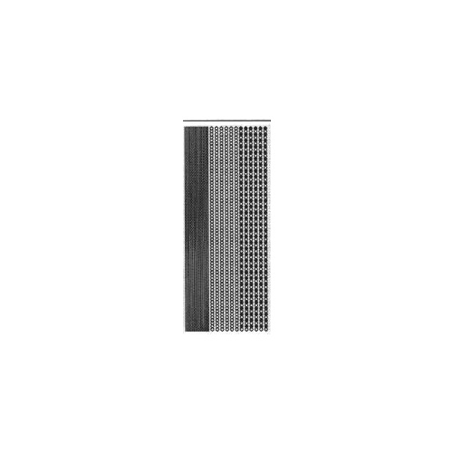 Circle & Straight Borders BLACK