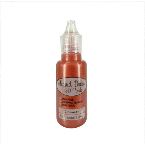 Liquid Drops 3D Pearls - Cinnamon 