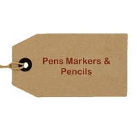 Pens, Markers & Pencils